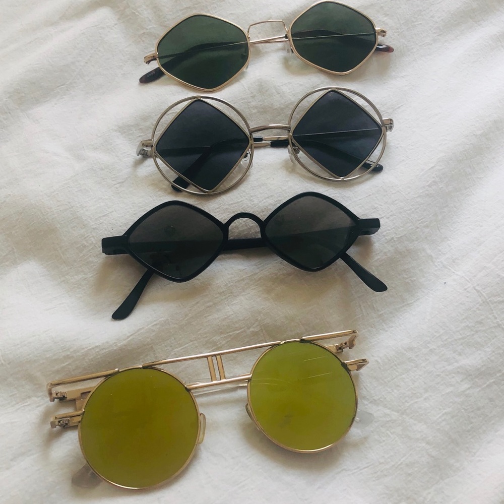 Fun trendy fashionable sunglasses